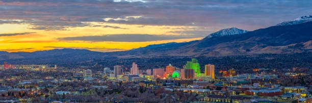 Reno city overlook
